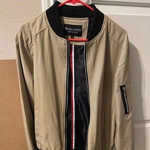 URBANFIND Men's Slim Fit Lightweight Sportswear Jacket Casual Bomber Jacket (S)